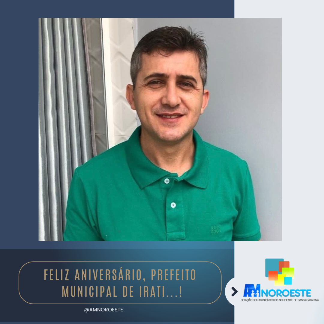 You are currently viewing Feliz aniversário Prefeito Municipal, Odirlei Bergamaschi.