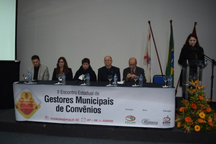 You are currently viewing II Encontro Estadual de Gestores Municipais de Convênios reúne 100 participantes em Florianópolis
