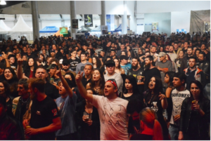 Read more about the article Centro de Eventos ficou lotado no 5º São Lourenço Rock Festival