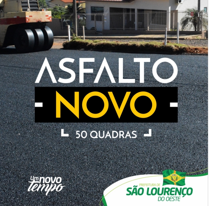 You are currently viewing Governo municipal lança programa Asfalto Novo e anuncia primeiras obras