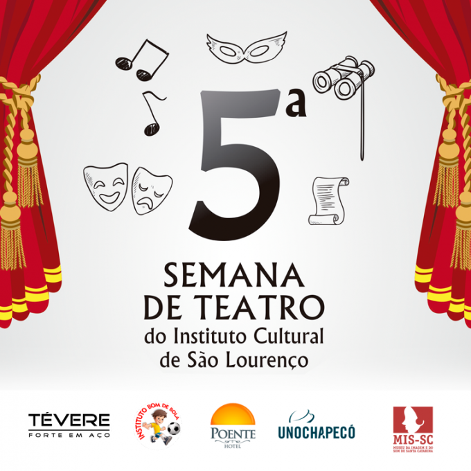 You are currently viewing 5ª Semana de Teatro traz cinco atrações diferentes para São Lourenço do Oeste