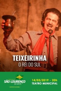 Read more about the article Abertura das oficinas do ISCL será marcada por espetáculo Teixeirinha – O Rei do Sul