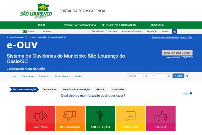 You are currently viewing Prefeitura tem novo Portal da Transparência e Sistema de Ouvidoria