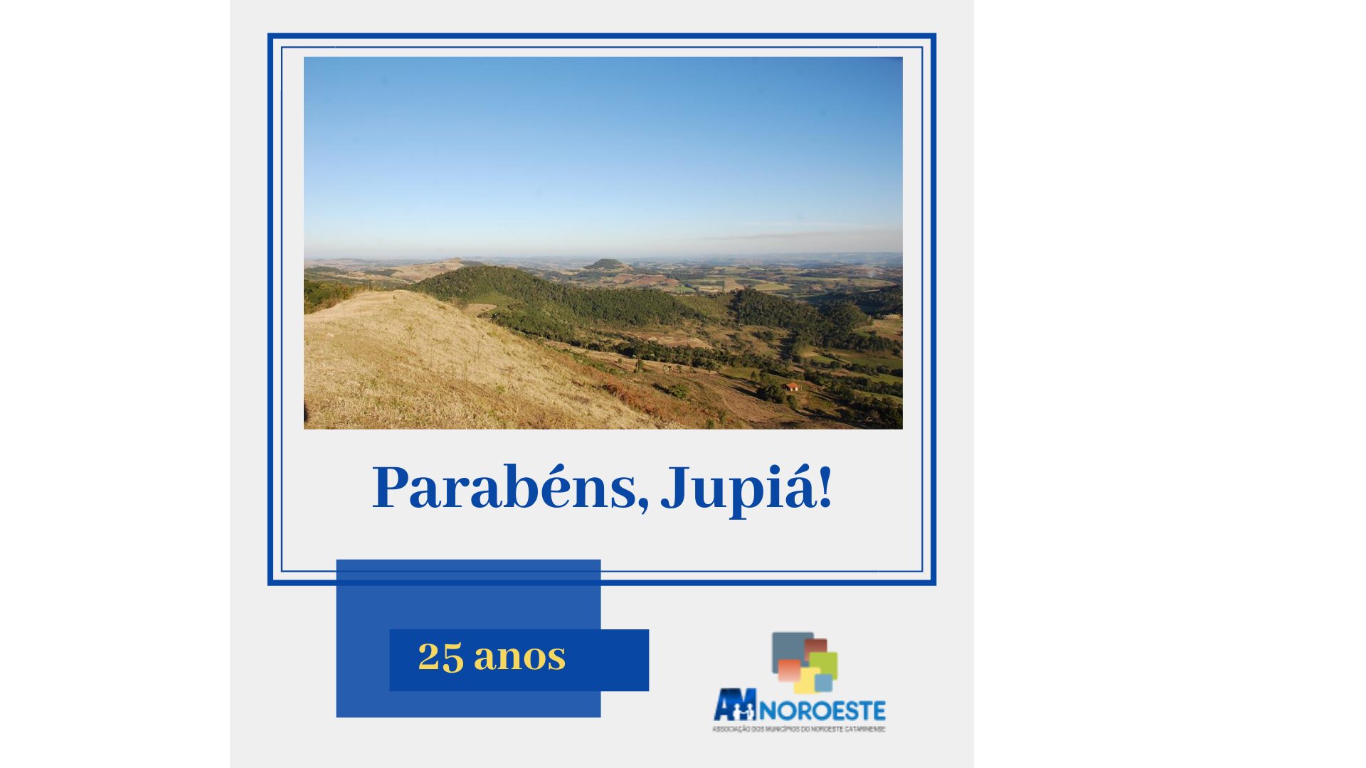 You are currently viewing Jupiá comemora seu 25°Aniversário