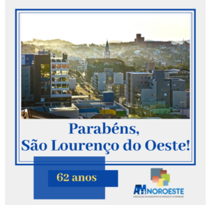 Read more about the article São Lourenço do Oeste comemora seu 62°Aniversário