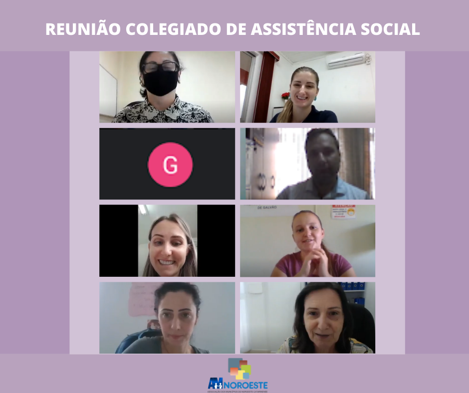 You are currently viewing Reunião Virtual do Colegiado de Assistência Social