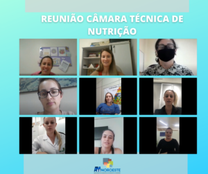 Read more about the article Reunião Virtual da Câmara Técnica de Nutrição