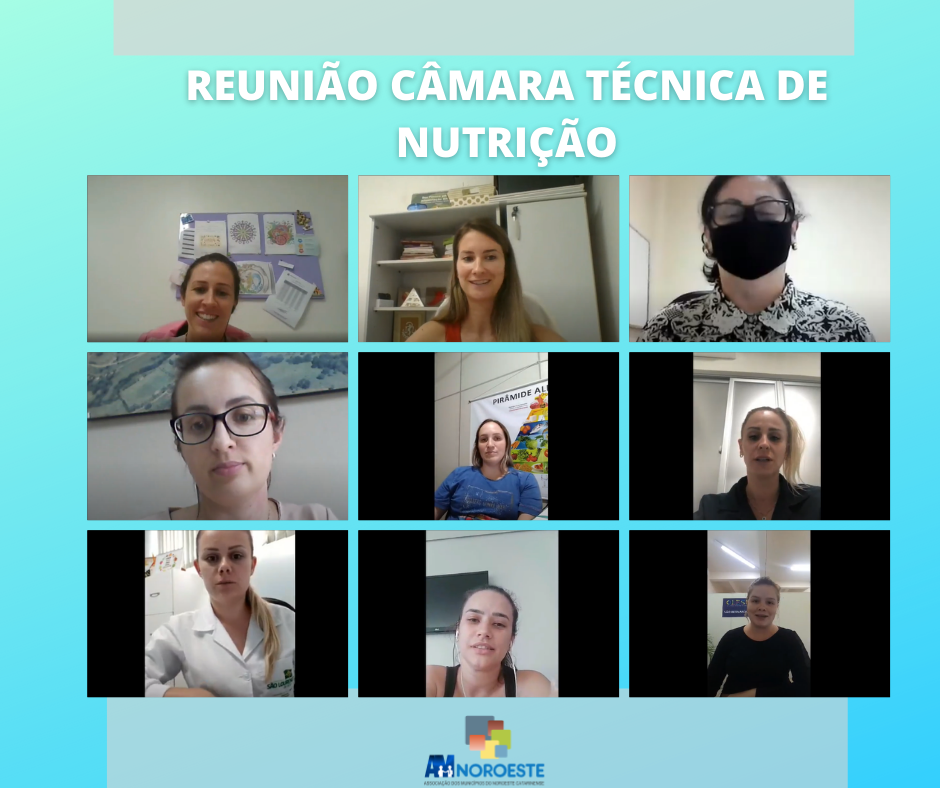 You are currently viewing Reunião Virtual da Câmara Técnica de Nutrição
