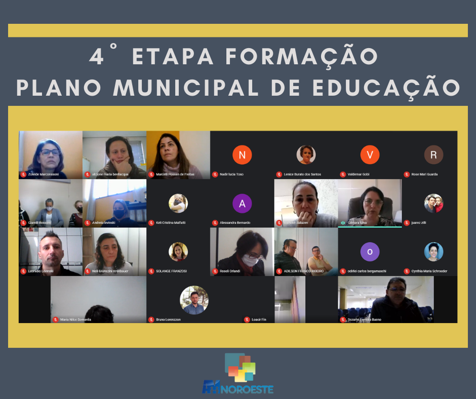 Read more about the article 4ª etapa da Formação do Plano Municipal de Educação