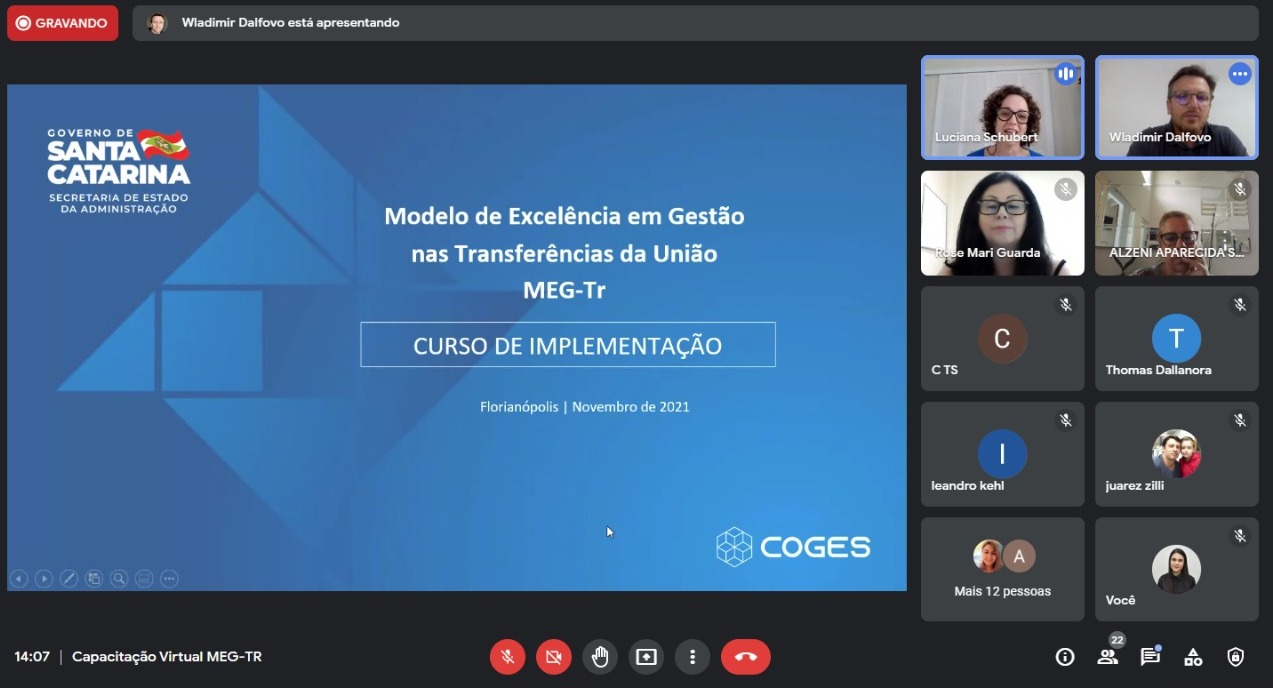 You are currently viewing Curso sobre Implementação do MEG-TR