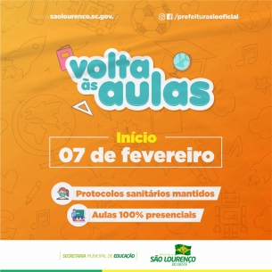 Read more about the article Aulas na rede municipal de ensino voltam 100% presenciais em fevereiro