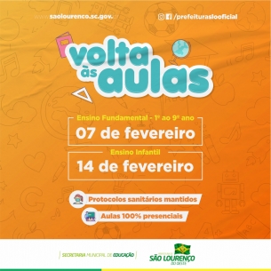 You are currently viewing Ensino Infantil tem mudança no calendário de volta às aulas em São Lourenço do Oeste