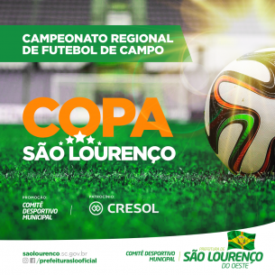 You are currently viewing Campeonato Regional Copa São Lourenço reúne 19 equipes