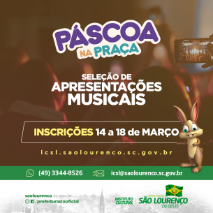 Read more about the article Instituto Cultural seleciona apresentações musicais para a Páscoa