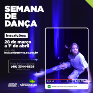 Read more about the article Semana de Dança do Instituto Cultural está com inscrições abertas