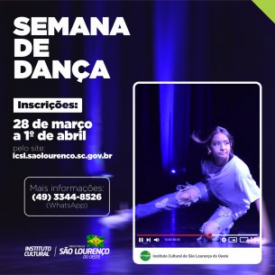 You are currently viewing Semana de Dança do Instituto Cultural está com inscrições abertas