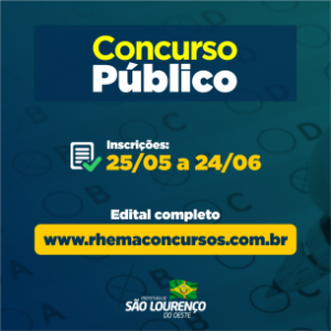 Read more about the article Prefeitura de São Lourenço do Oeste abre inscrições para concurso público