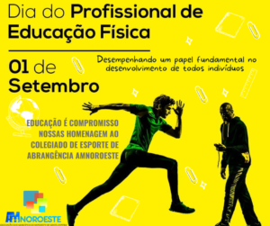 Read more about the article 1 de setembro, Dia do Profissional de Educação Física.