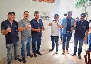Read more about the article Prefeitura inaugura quadra poliesportiva na comunidade de Lageado Raul