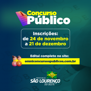 You are currently viewing Prefeitura de São Lourenço do Oeste abre inscrições para concurso público