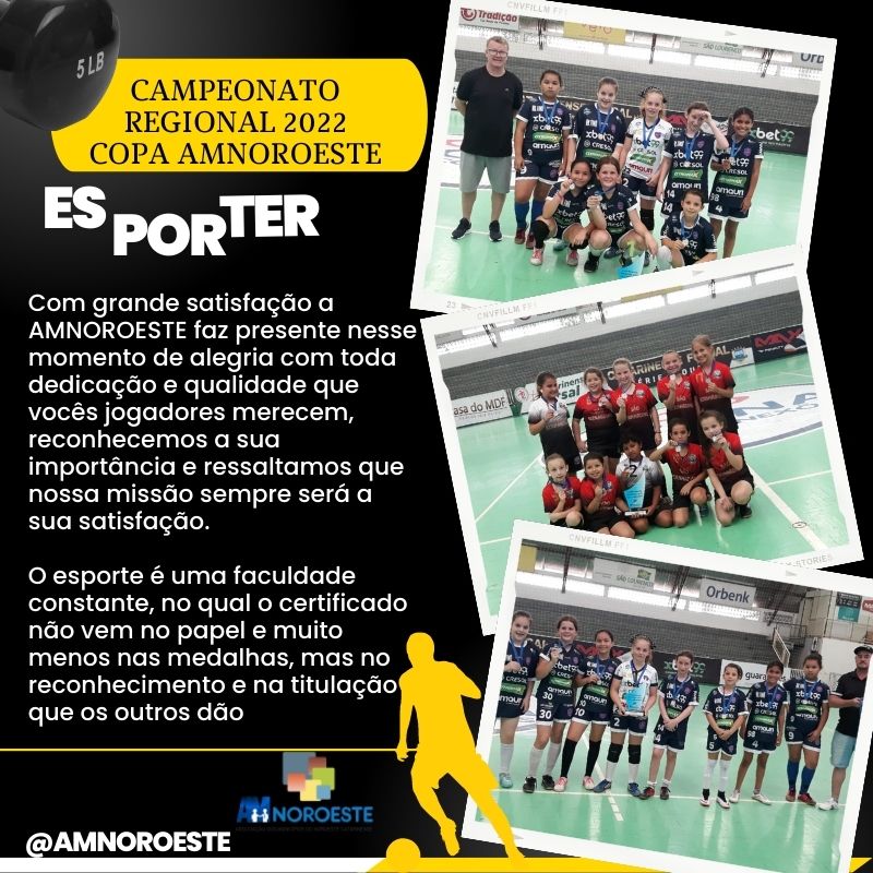 Read more about the article CAMPEONATO REGIONAL 2022 COPA AMNOROESTE