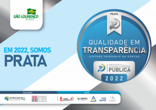 Read more about the article Prefeitura de São Lourenço do Oeste conquista Selo Prata de Qualidade em Transparência Pública