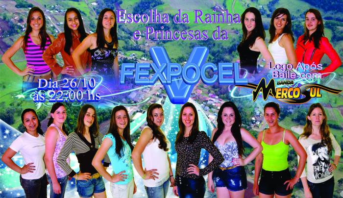 You are currently viewing Escolha da Rainha e Princesas da V FEXPOCEL