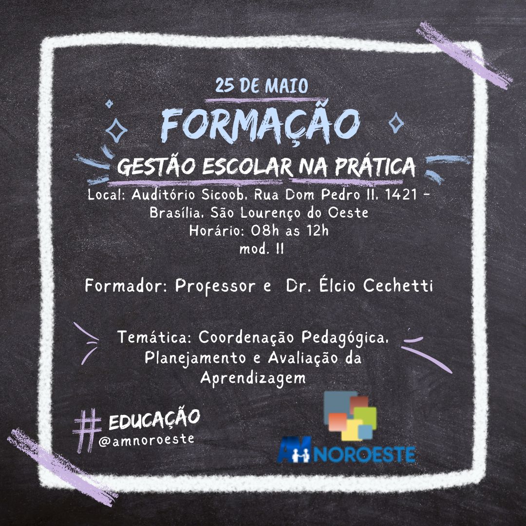Read more about the article Formação Gestão Escolar na Pratica