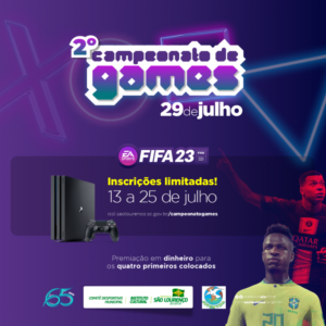 Read more about the article 2º Campeonato de Games de São Lourenço do Oeste; inscrições iniciam nesta semana