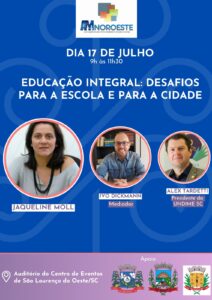 Read more about the article EDUCAÇÃO INTEGRAL: Desafios para a Escola e para a cidade.