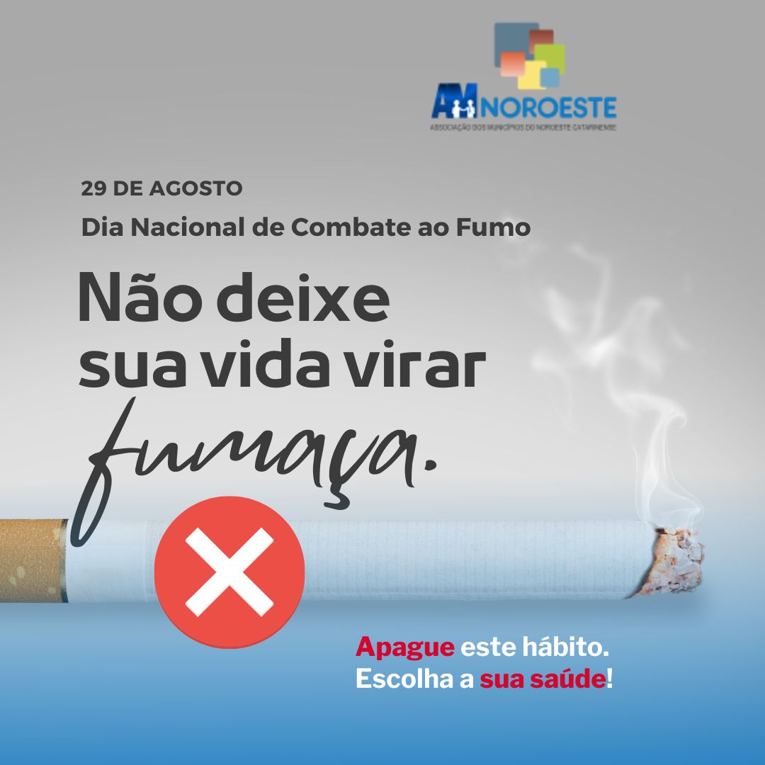 You are currently viewing 29 de agosto, Dia Nacional de Combate ao Fumo
