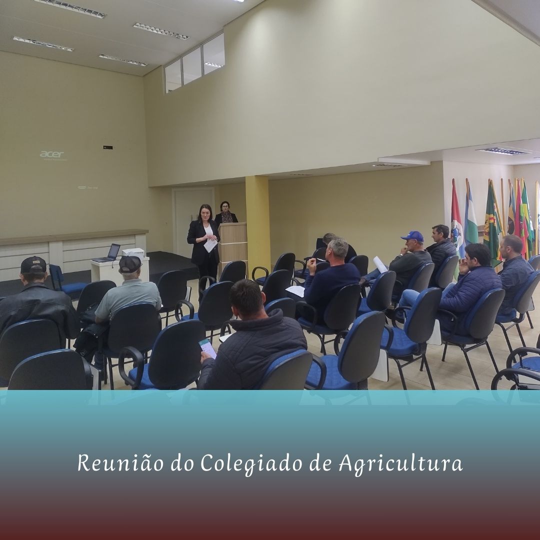You are currently viewing Reunião do Colegiado de Agricultura