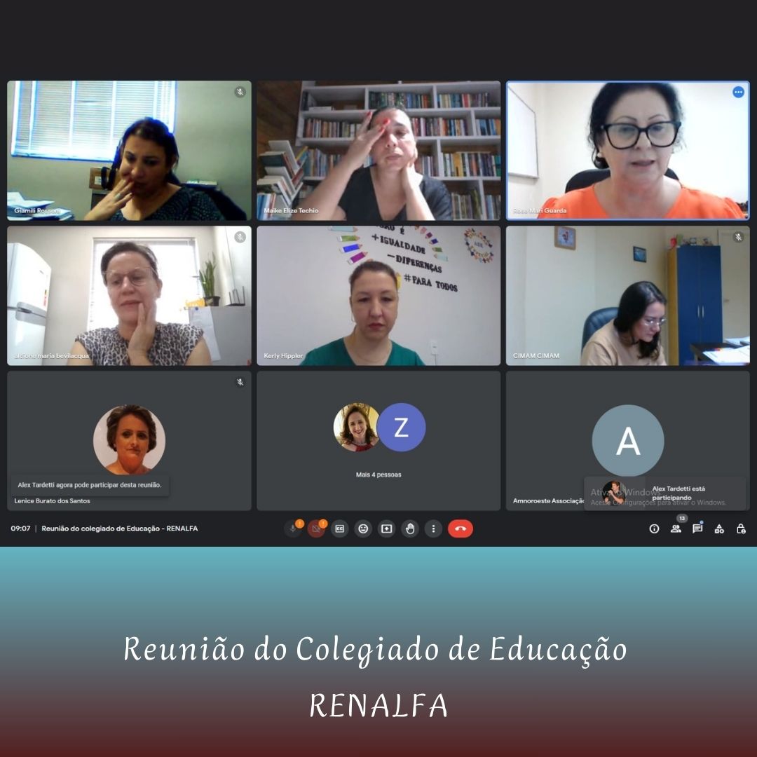 You are currently viewing Reunião Virtual do Colegiado de Educação