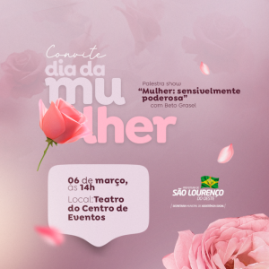 Read more about the article Secretaria de Assistência Social prepara evento especial para celebrar Dia Internacional da Mulher