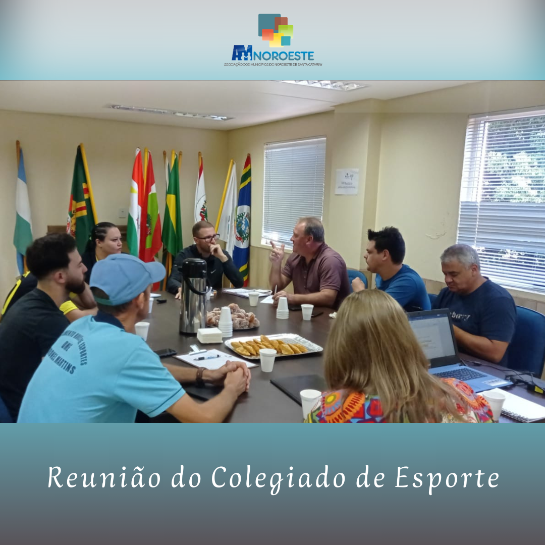 Read more about the article Reunião do Colegiado de Esporte