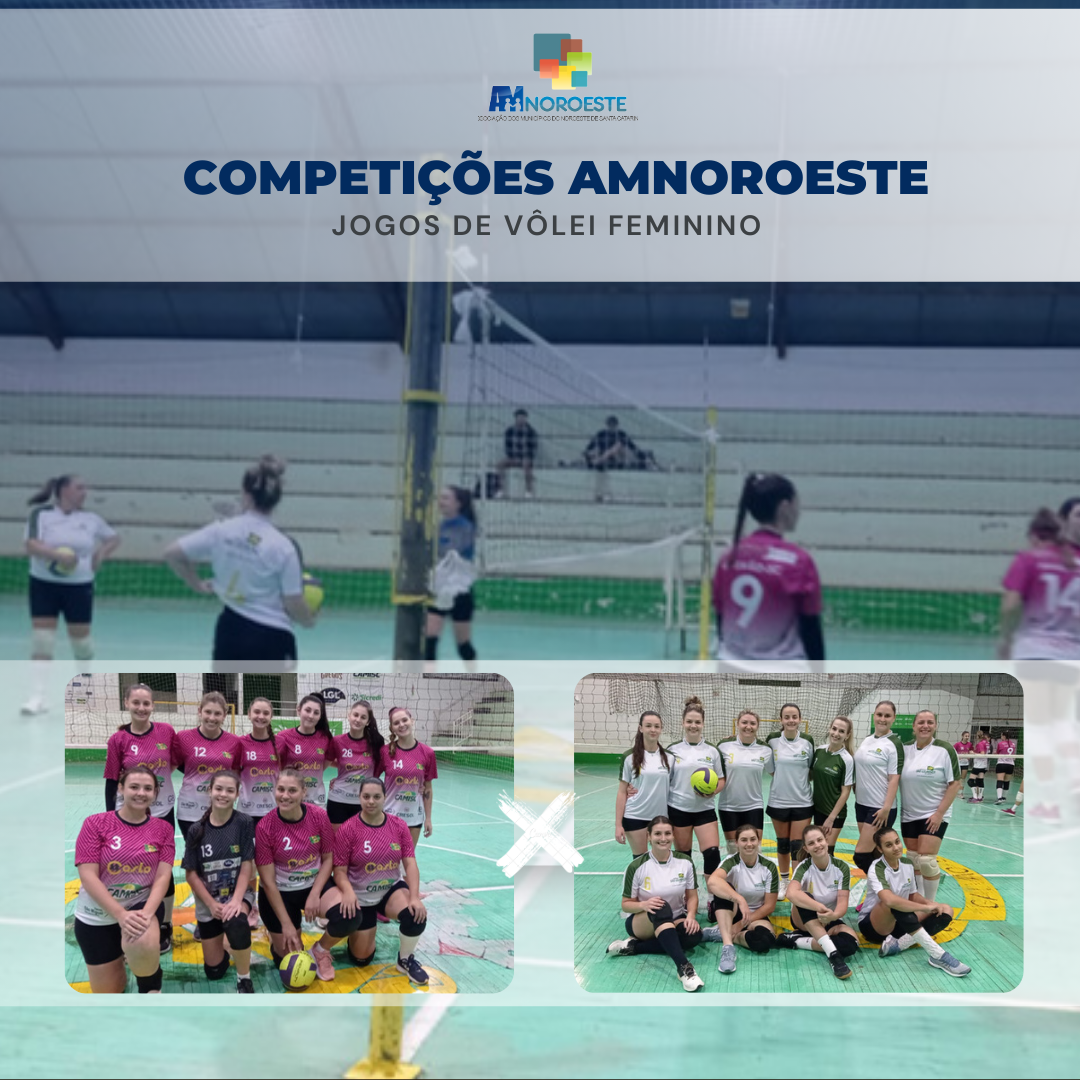 Read more about the article COMPETIÇÕES AMNOROESTE- Jogos de Vôlei