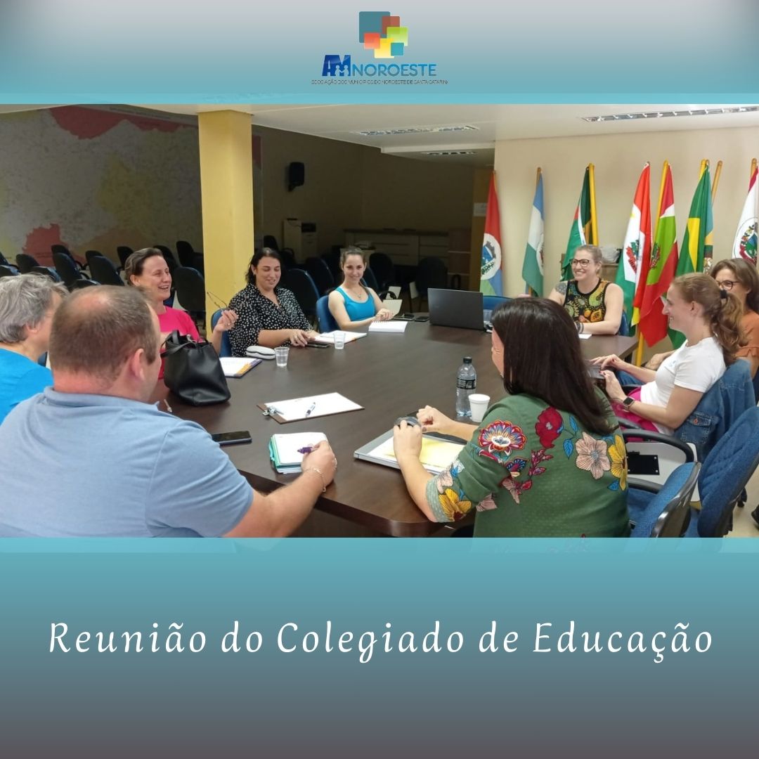 Read more about the article Reunião do Colegiado de Educação