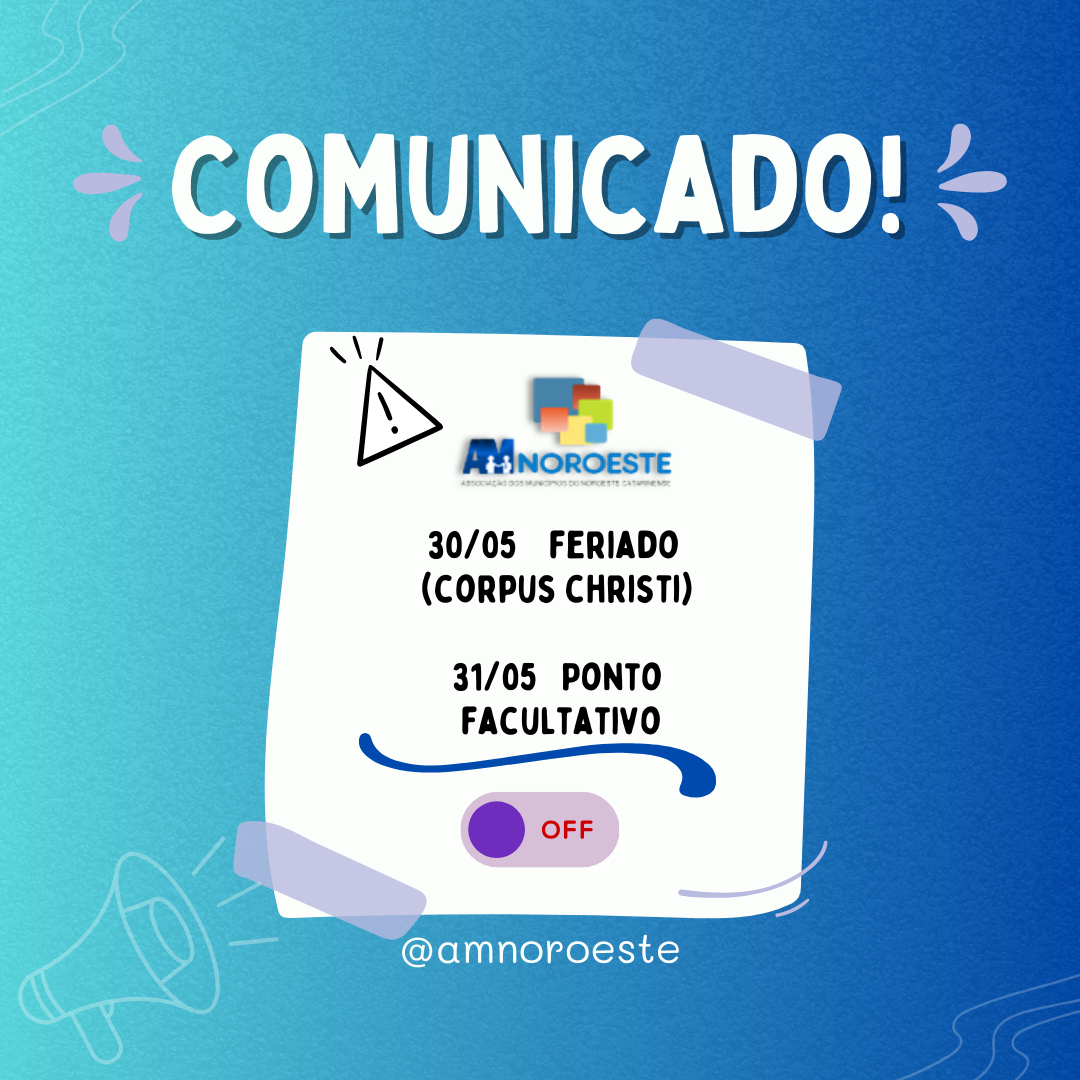 You are currently viewing Comunicado de feriado.
