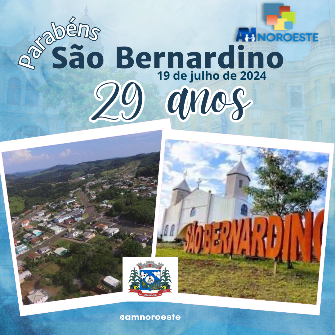 Read more about the article Parabéns, São Bernardino