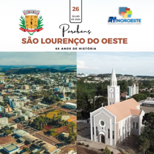 Read more about the article Parabéns, São Lourenço do Oeste