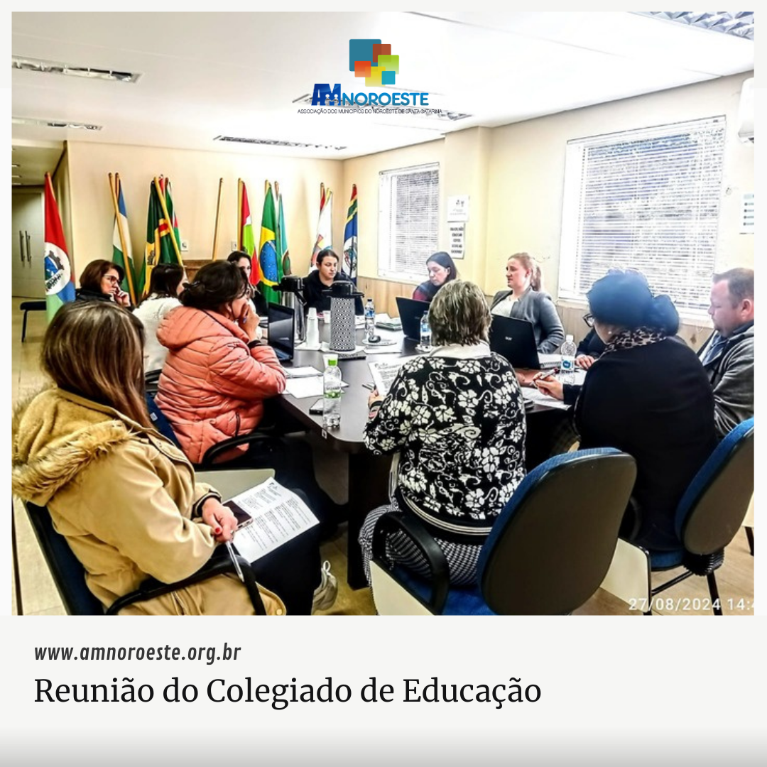 You are currently viewing Reunião do Colegiado de Educação