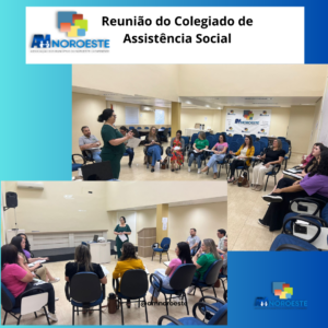 Read more about the article Na manhã do dia, 21 (vinte e um) de agosto a Associação de Municípios do Noroeste de Santa Catarina – AMNOROESTE, reuniram-se de modo presencial para a reunião Ordinária do Colegiado de Assistência Social.