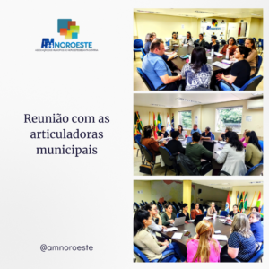 Read more about the article Reunião com as articuladoras municipais