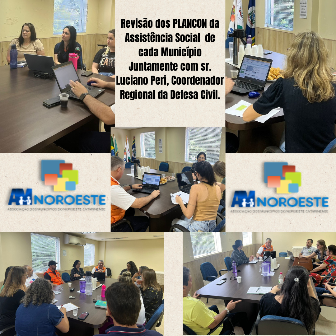 You are currently viewing 🎯No dia de ontem Segunda-Feira (21) de outubro de 2024, ocorreu a revisão dos Planos de Contingência da Assistência Social – PLANCON, Juntamente com o Sr. Luciano Peri, Coodenador Regional de Proteção da Defesa Civil.