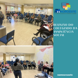 Read more about the article 🎯Na manhã do dia 25 (vinte e cinco) de Outubro a Associação de Municípios do Noroeste de Santa Catarina – AMNOROESTE, reuniram-se de modo presencial para a reunião Ordinária do Colegiado da Assistência Social.