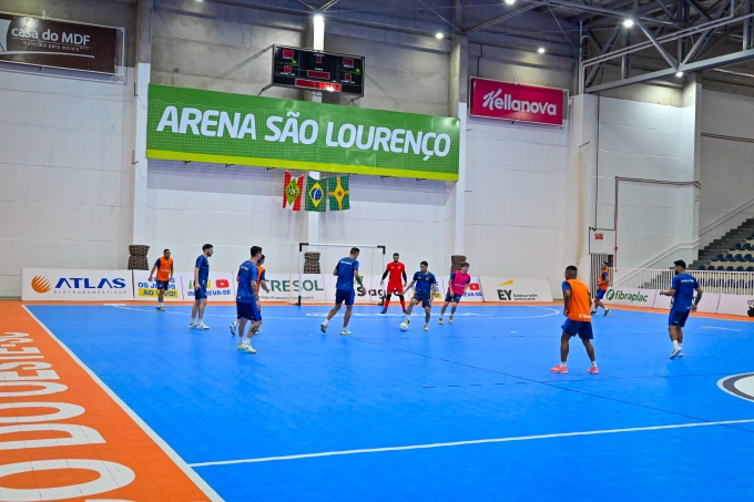 Read more about the article Arena São Lourenço receberá um dos jogos da semifinal da Liga Nacional de Futsal