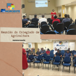 Read more about the article Na tarde de hoje dia 07 (sete) de novembro de 2024 na Associação de Municípios do Noroeste de Santa Catarina – AMNOROESTE, reuniram-se para uma Reunião Ordinária do Colegiado de Agricultura com participação da sra. Tatiana Durieux Penso, Gestora Regional da CIDASC.