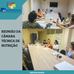 Read more about the article Na tarde de hoje, dia 05 (cinco) de novembro de 2024 na Associação de Municípios do Noroeste de Santa Catarina – AMNOROESTE, ocorreu a Reunião da Câmara técnica de Nutrição.