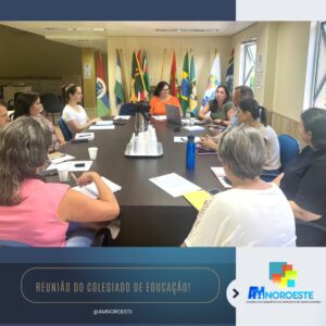 Read more about the article Reunião do Colegiado de Educação