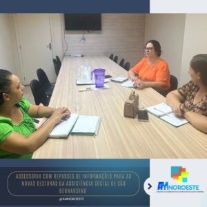 Read more about the article Assessoria para as novas Gestoras da Assistência Social de São Bernardino